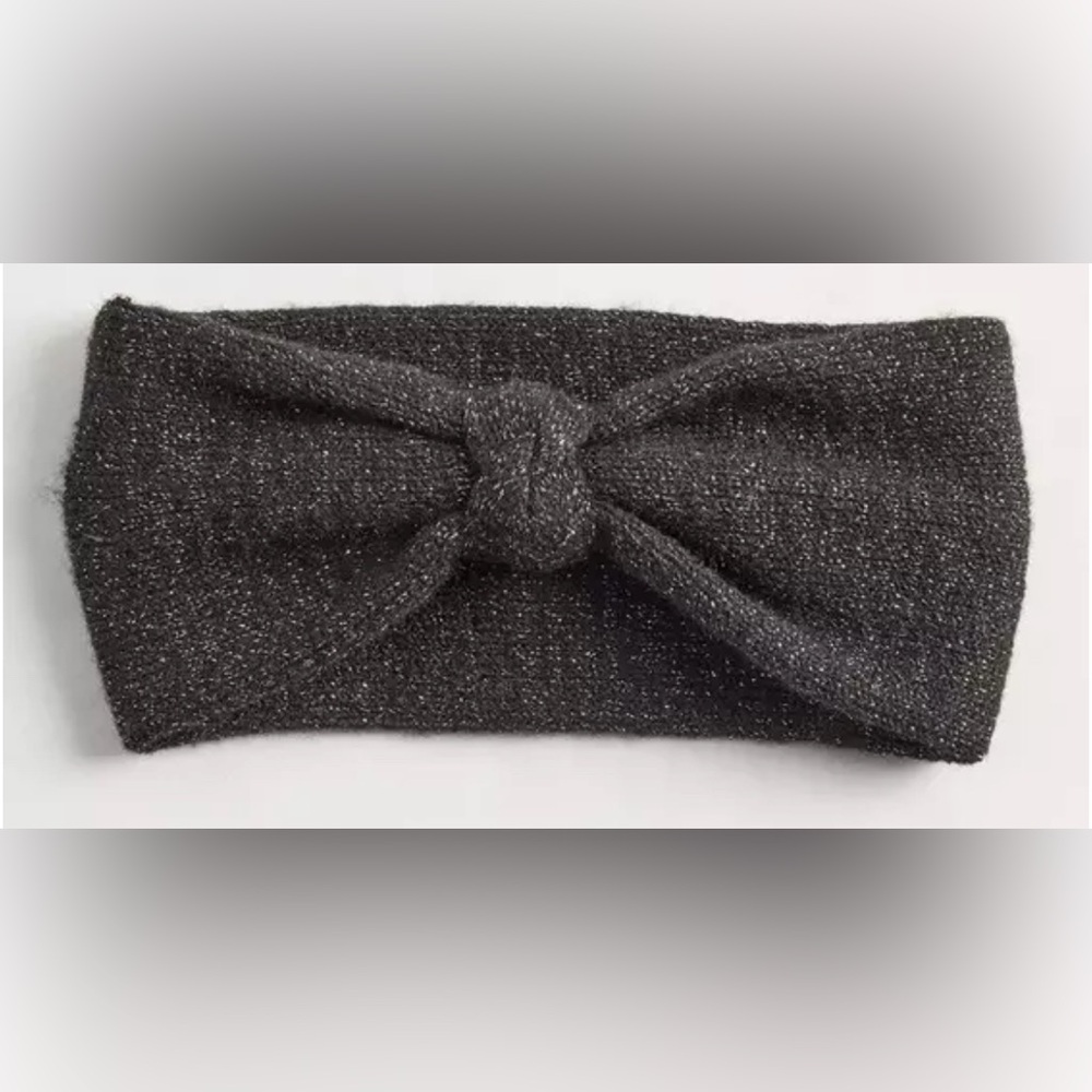 🆕 torrid shine knit earwarmer black‎ shimmer - Picture 3 of 5